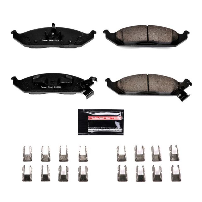 Power Stop 95-00 Chrysler Cirrus Front Z23 Evolution Sport Brake Pads w/Hardware Brake Pads - Performance PowerStop