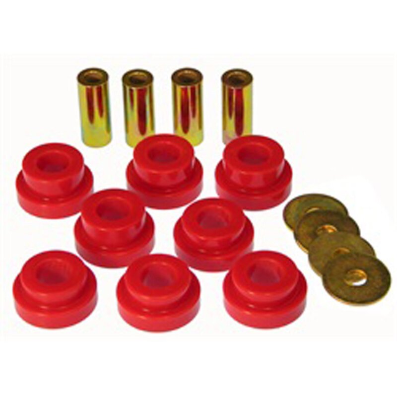 Prothane Chevy Silverado Front Diff Carrier/Support Bushings - Red Bushing Kits Prothane