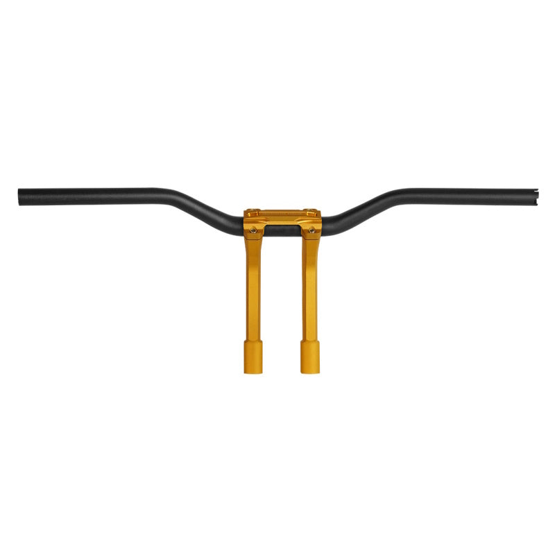 Performance Machine Phatbar/Riser Kit-Ext Wire - Gold Ops Handlebars Performance Machine