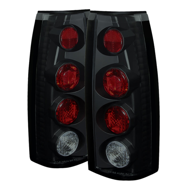 Spyder Chevy C/K Series 1500 88-98/GMC Sierra 88-98 Euro Style Tail Lights Blk Smke ALT-YD-CCK88-BSM Tail Lights SPYDER