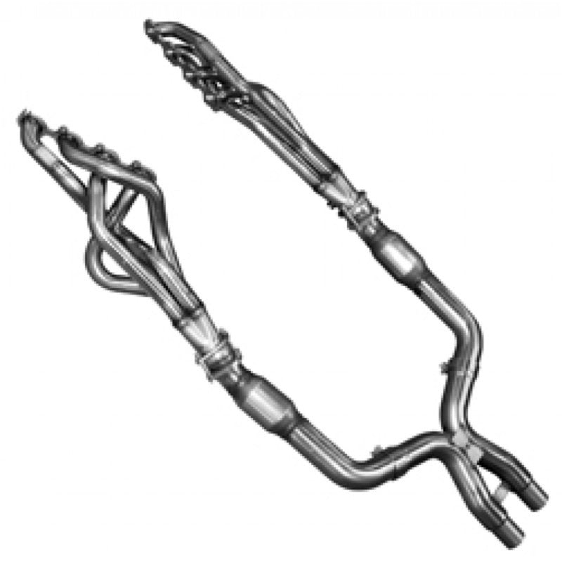 Kooks 07-10 Ford Shelby GT-500 5.4L 4V 3in x 2 1/2in OEM Cat SS X-Pipe Kooks HDR Req X Pipes Kooks Headers