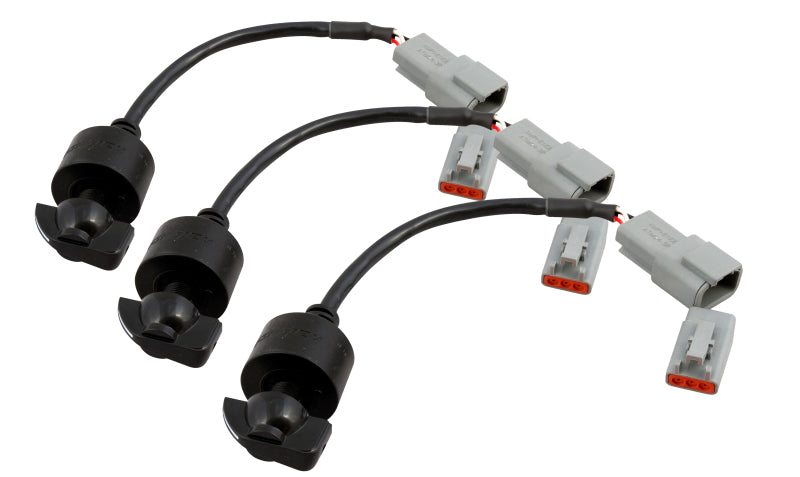 Haltech Triple Switch Panel Kit w/Yellow & Red Knobs Switch Panels Haltech