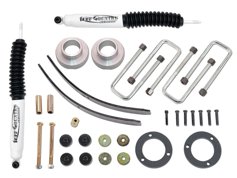 Tuff Country 05-23 Toyota Tacoma 4x4 & PreRunner 3in Lift Kit (Excludes TRD Pro) SX6000 Shocks Lift Kits Tuff Country