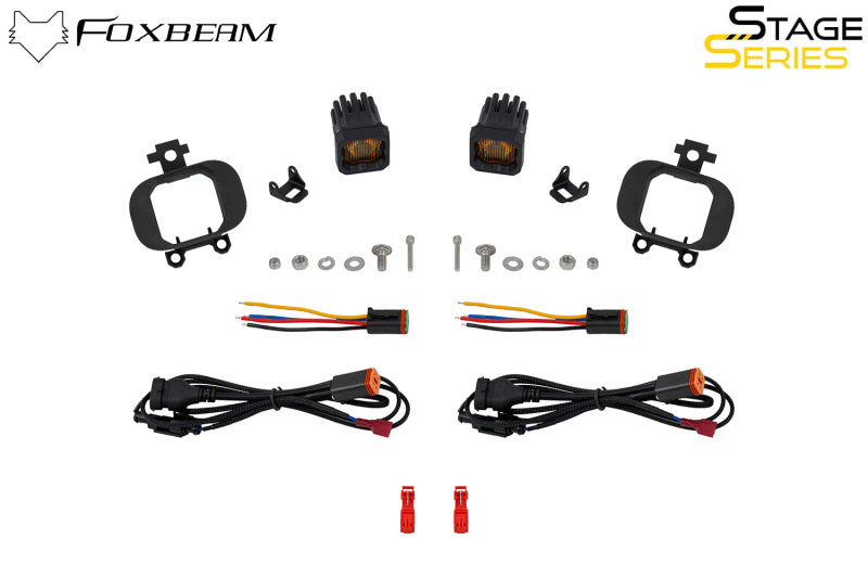 Diode Dynamics 21-24 Nissan Armada SSC1 LED Fog Light Kit (6000K) White SAE Fog - Cool White Fog Lights Diode Dynamics