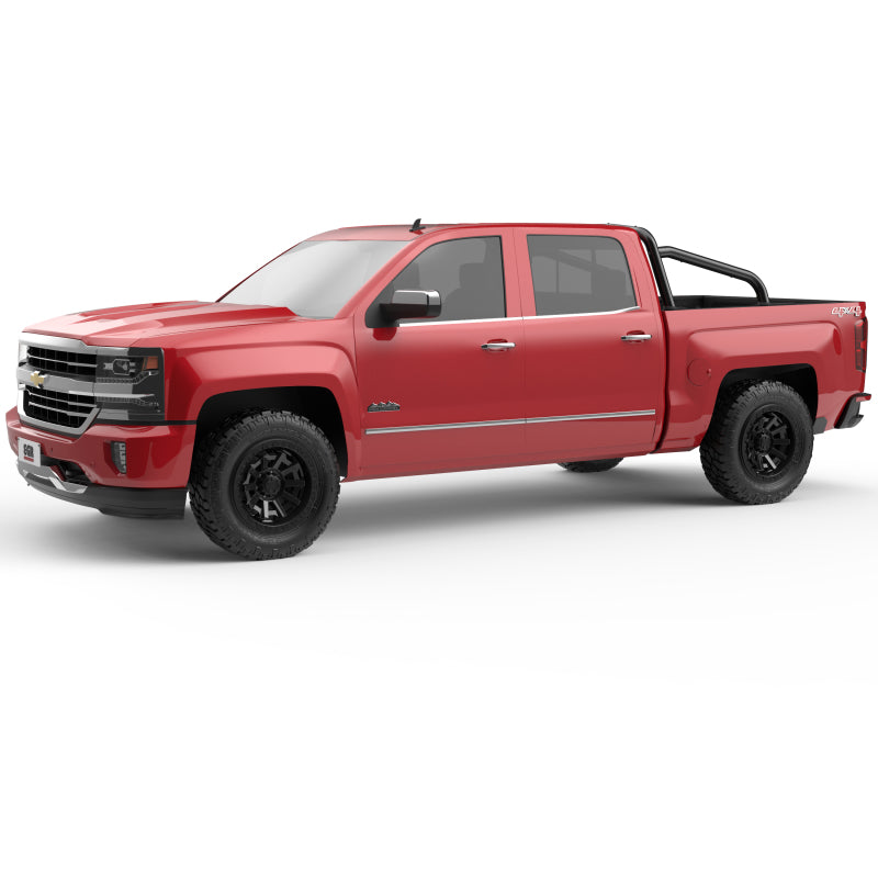 EGR 14-19 Chevrolet Silverado 1500 Black Powder Coat S-Series Sports Bar Headache Racks EGR