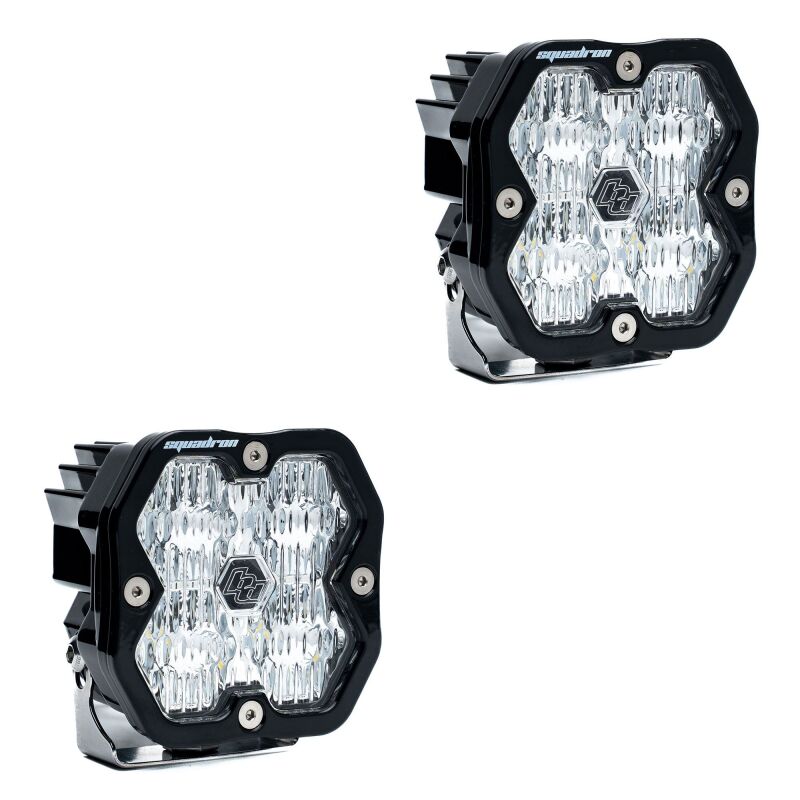 Baja Designs Squadron 2.0 Sport (Pair) LED Wide Cornering / No Harness Light Bars & Cubes Baja Designs
