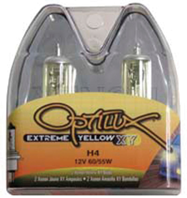 Hella Optilux H4 12V / 60/55W XY Xenon Yellow Bulb Bulbs Hella