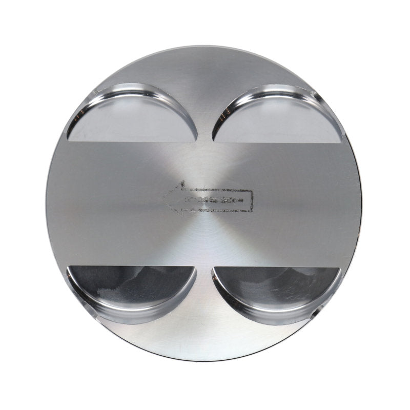 Manley 03-06 Evo 8/9 4G63T/4G63 85.5mm +.5mm Over Bore 10.0/10.5:1 Flat Top Pistons w/ Rings Piston Sets - Forged - 4cyl Manley Performance
