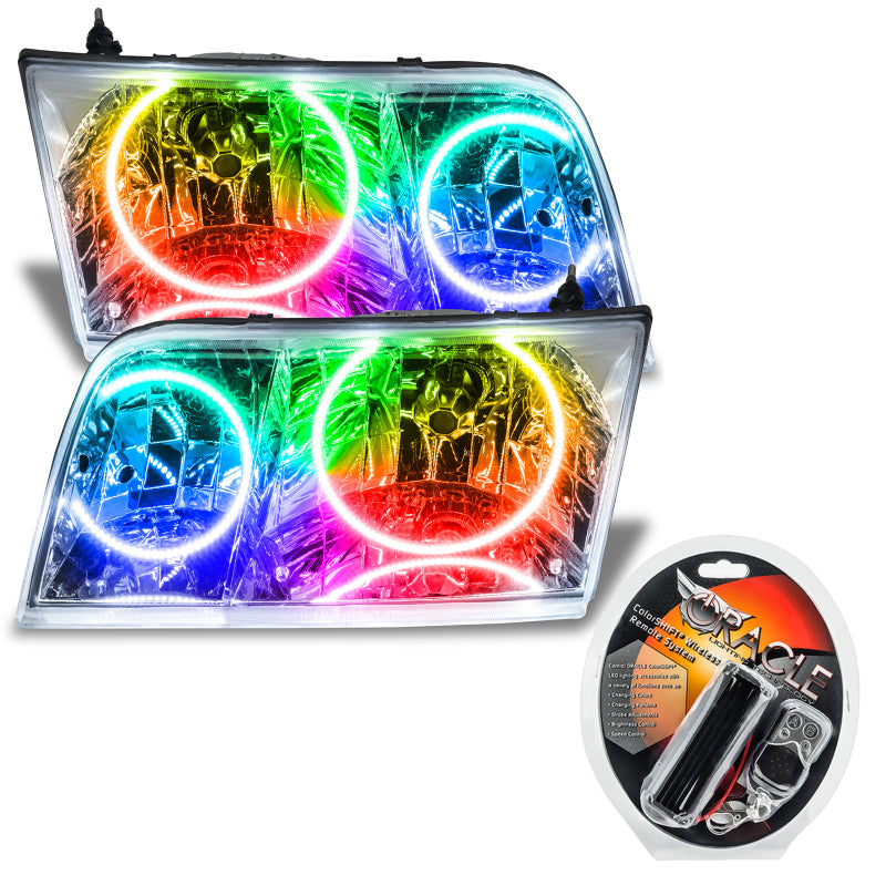 Oracle 98-11 Ford Crown Victoria SMD HL - Chrome - Halogen - ColorSHIFT Headlights ORACLE Lighting