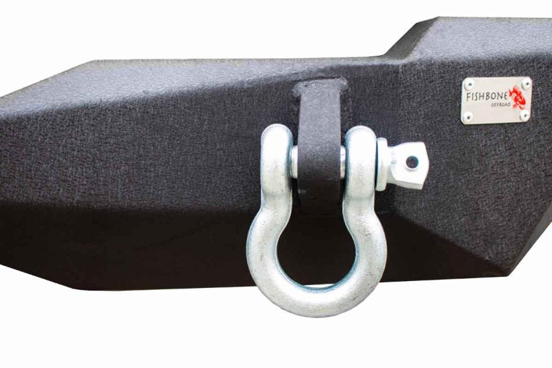 Fishbone Offroad 07-18 Jeep Wrangler JK Rear Bumper Mako Bumpers - Steel Fishbone Offroad