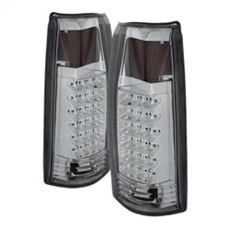 xTune Yukon Denali 99-00 LED Tail Lights Chrome ALT-JH-CCK88-LED-C Tail Lights SPYDER