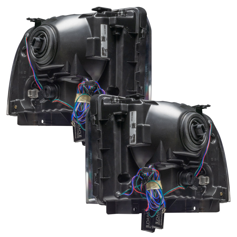 Oracle 05 Ford Excursion SMD HL - Chrome - ColorSHIFT Headlights ORACLE Lighting