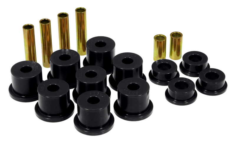 Prothane 80-98 Ford F250/350 4wd Front Spring Bushings - Black Bushing Kits Prothane