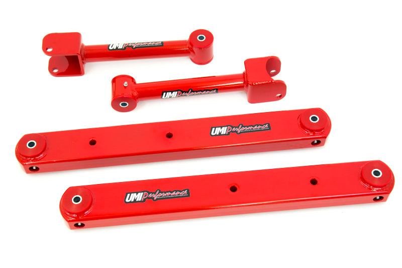 UMI Performance 64-67 GM A-Body Rear Control Arm Kit Fully Boxed Lowers Control Arms UMI Performance