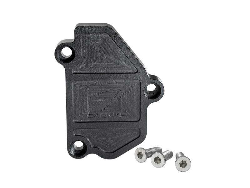Skunk2 B-Series VTEC Black Anodized Block Off Plate Block Off Plates Skunk2 Racing