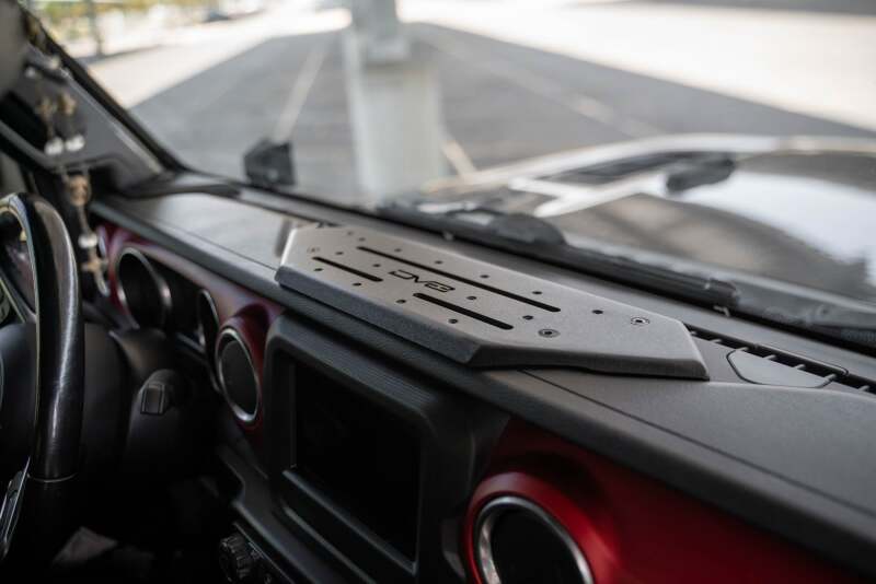 DV8 Offroad 18-23 Jeep Wrangler JL/20-23 Gladiator JT Device Dash Mount V2 Hardware Kits - Other DV8 Offroad