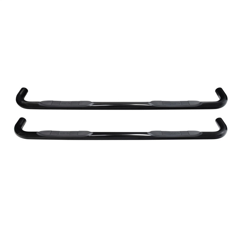 Westin 2019 Chevrolet Silverado/Sierra 1500 Crew Cab E-Series 3 Nerf Step Bars - Black Nerf Bars Westin