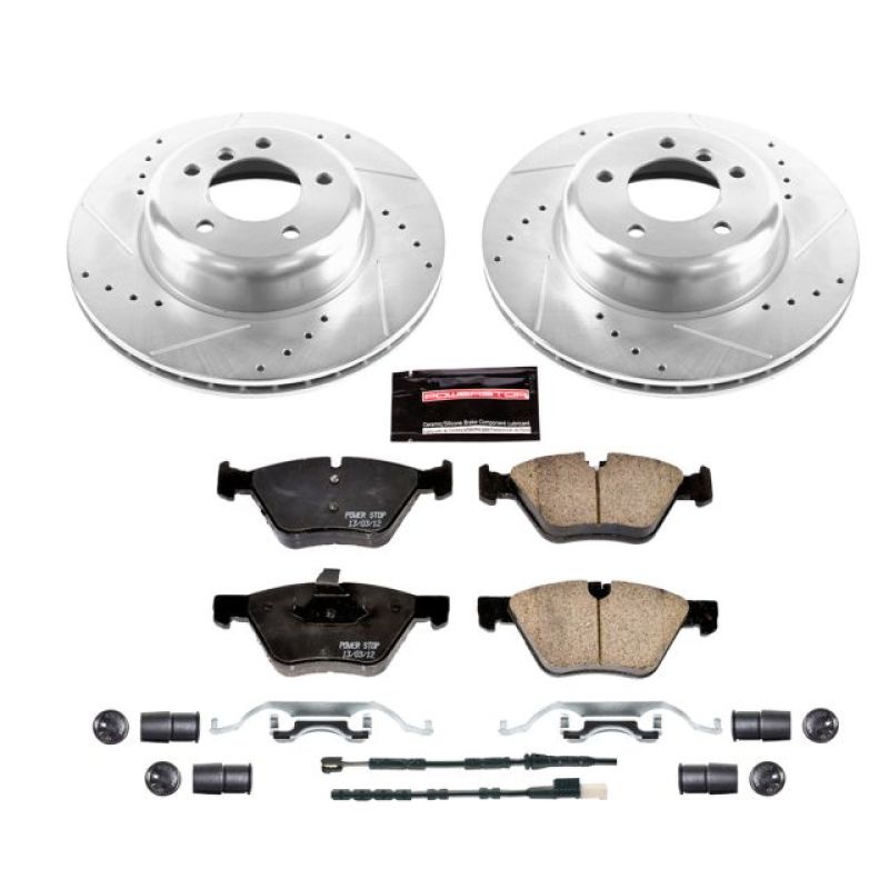 Power Stop 09-16 BMW Z4 Front Z23 Evolution Sport Brake Kit Brake Kits - Performance D&S PowerStop