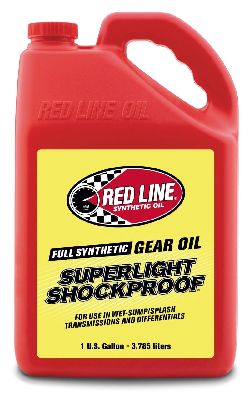 Red Line SuperLight ShockProof Gear Oil - Gallon Gear Oils Red Line