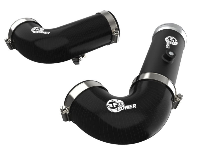 aFe BladeRunner Intercooler Hot & Cold Side Tubes Combo 20-21 GM Trucks 3.0L (td) - Black Intercoolers aFe