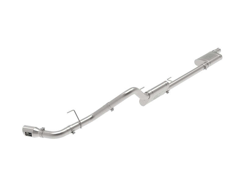 aFe Apollo GT Series 409 Stainless Steel Cat-Back Exhaust 2020 Jeep Gladiator 3.6L - Polished Tip Catback aFe