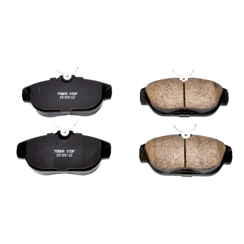 Power Stop 91-92 Volvo 740 Front Z16 Evolution Ceramic Brake Pads Brake Pads - OE PowerStop