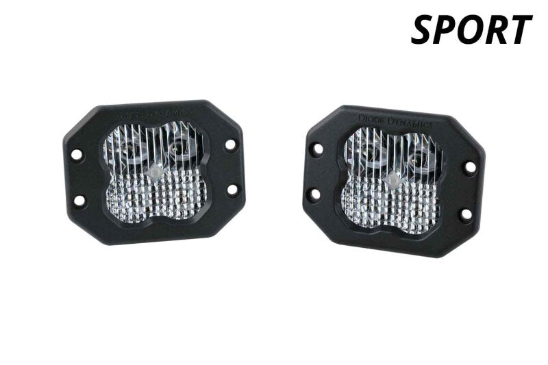 Diode Dynamics SS3 Sport ABL - White SAE Driving Flush (Pair) Light Accessories and Wiring Diode Dynamics