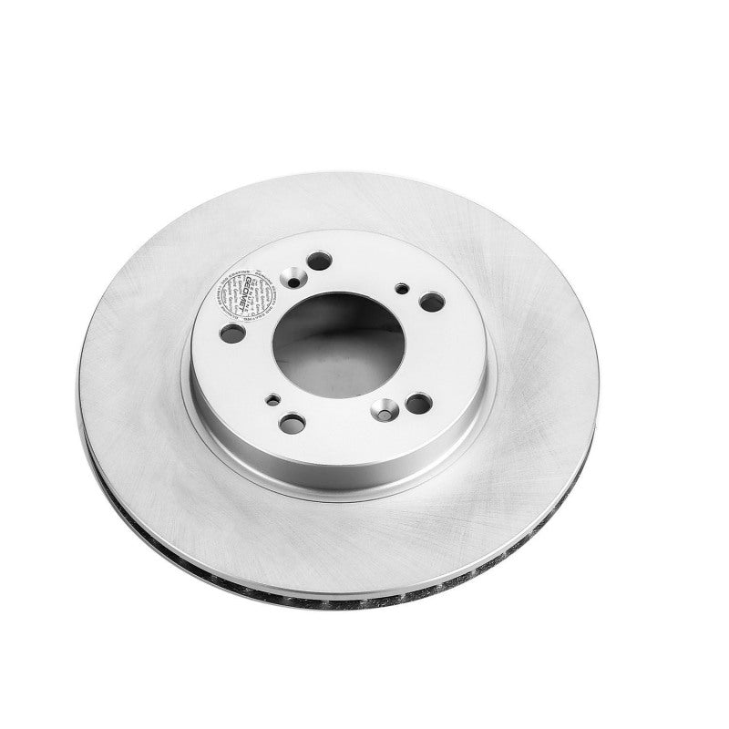 Power Stop 97-98 Acura Integra Front Evolution Geomet Coated Rotor Brake Rotors - OE - Cryo PowerStop