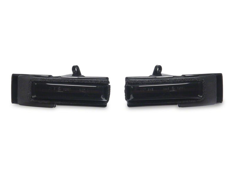 Raxiom 15-20 Ford F-150 Axial Series LED Mirror Mounted Turn Signals- Smoked Side Mirrors Raxiom