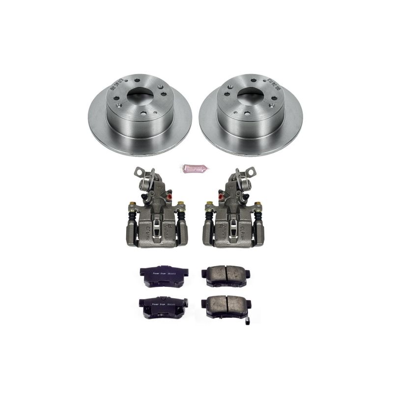 Power Stop 95-98 Acura TL Rear Autospecialty Brake Kit w/Calipers Brake Kits - OE PowerStop