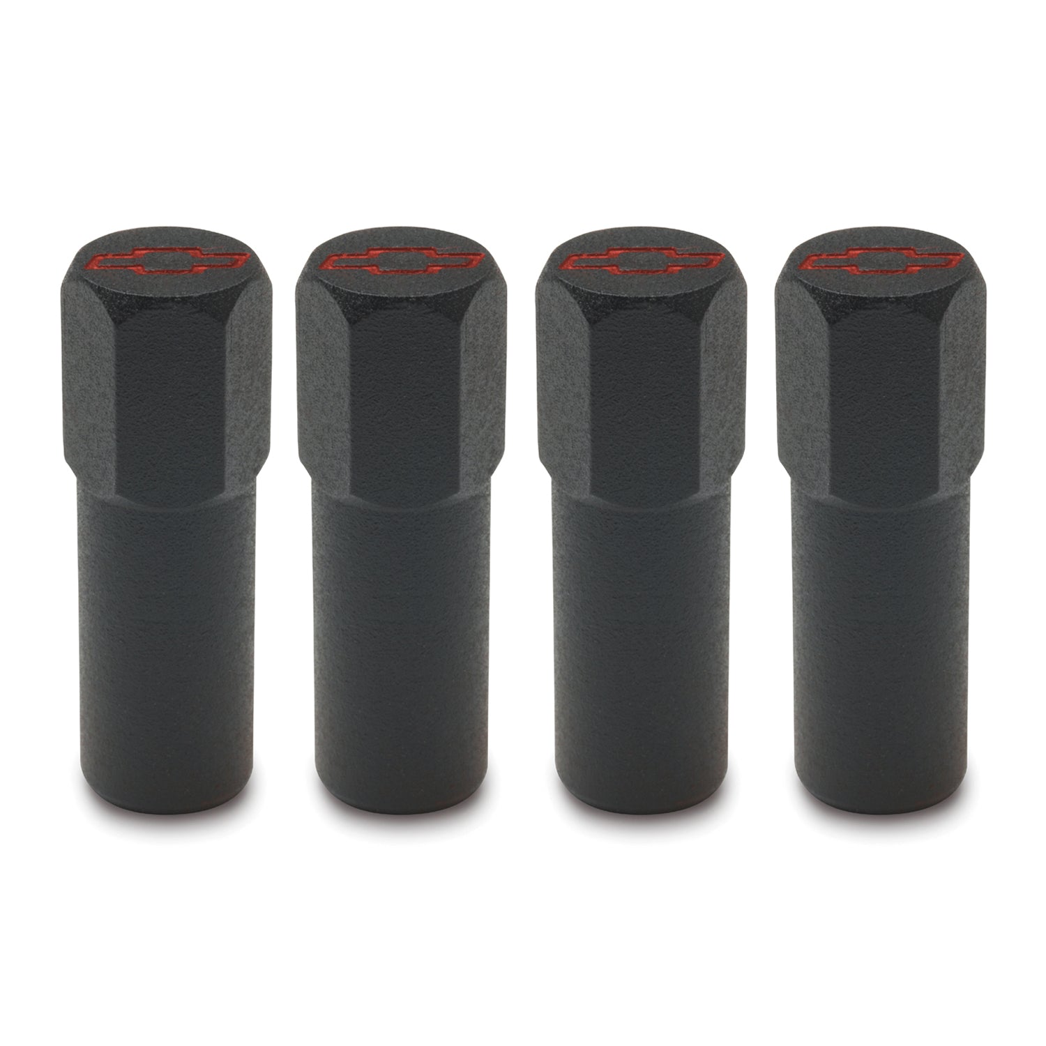 Valve Cover Nuts Black Crinkle (4) Engine Valve Cover Nut Proform