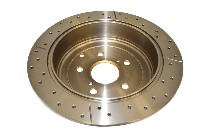 DBA 10-15 Lexus RX350 Rear Drilled & Slotted Street Series Rotor Brake Rotors - Slot & Drilled DBA