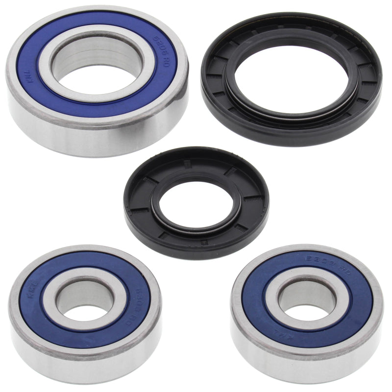 All Balls Racing 81-83 Kawasaki KZ1000J Wheel Bearing Kit Rear Wheel Bearings All Balls Racing