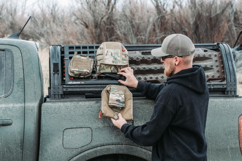 Putco Full Length TEC Molle Mounting Plate 17-21 Ford Super Duty - 58inW x 18.5inH (Fits 184200) Light Mounts Putco