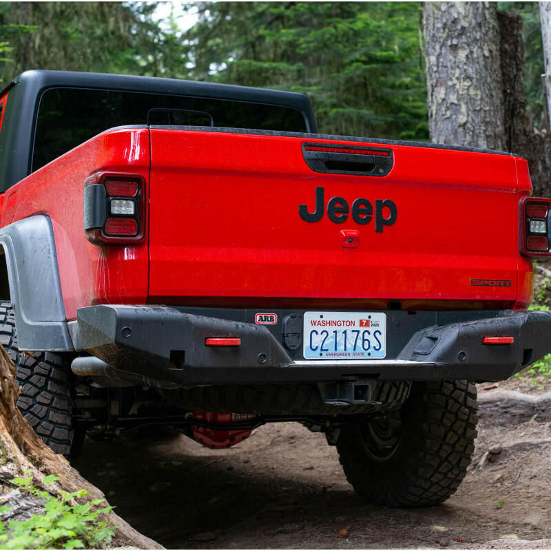 ARB 20-21 Jeep Gladiator JT Rear Bumper No Tire Carrier (Fit Kit NOT Included) Bumpers - Steel ARB