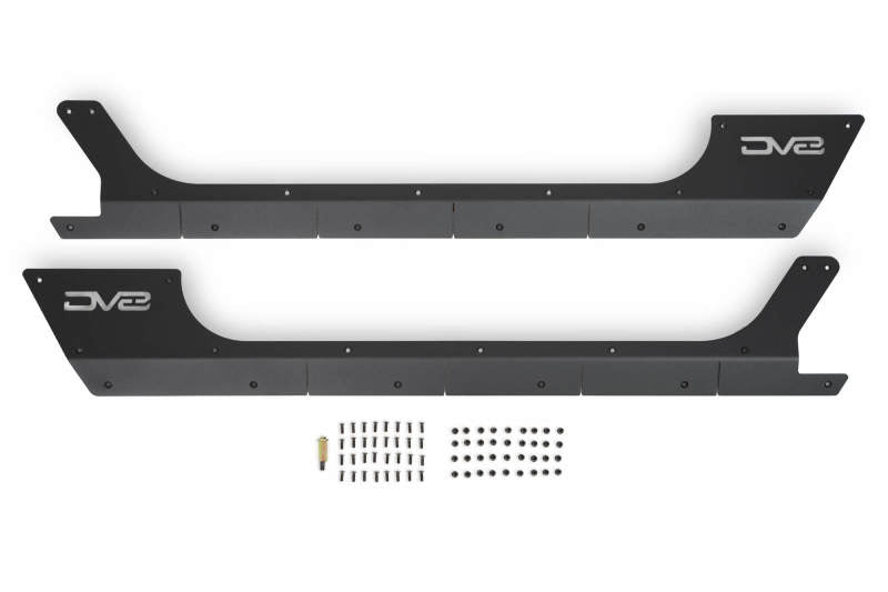 DV8 Offroad 18-23 Jeep Wrangler JL Rock Skins (2 Door Only) Body Armor & Rock Rails DV8 Offroad