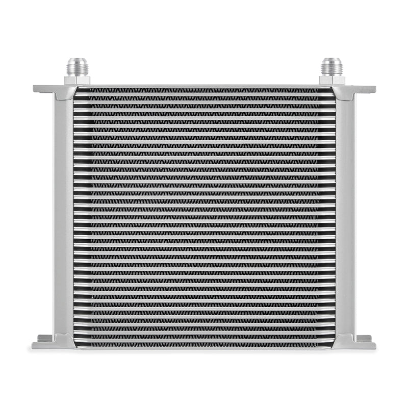 Mishimoto Universal 34 Row Oil Cooler - Silver Oil Coolers Mishimoto