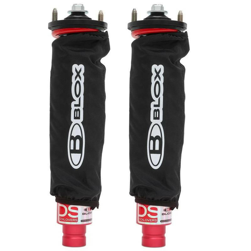 BLOX Racing Coilover Covers - Black (Pair) Coilover Components BLOX Racing