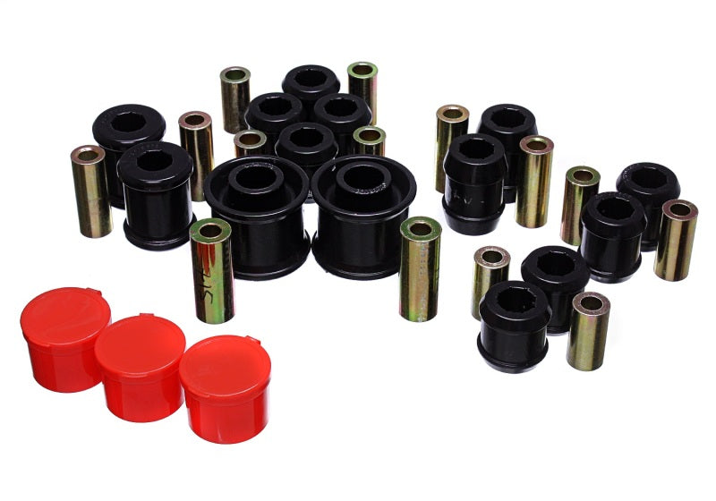 Energy Suspension 12-16 VW Passat / 07-16 VW EOS (1F) Rear Control Arm Bushing Set - Black Bushing Kits Energy Suspension
