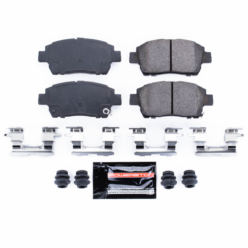 Power Stop 12-15 Scion iQ Front Z23 Evolution Sport Brake Pads w/Hardware Brake Pads - Performance PowerStop