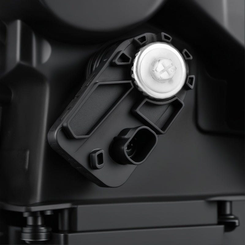 AlphaRex 23-24 Toyota Tacoma LUXX-Series LED Proj Headlights Blk w/Actv Light & Seq. Sig + DRL Headlights AlphaRex