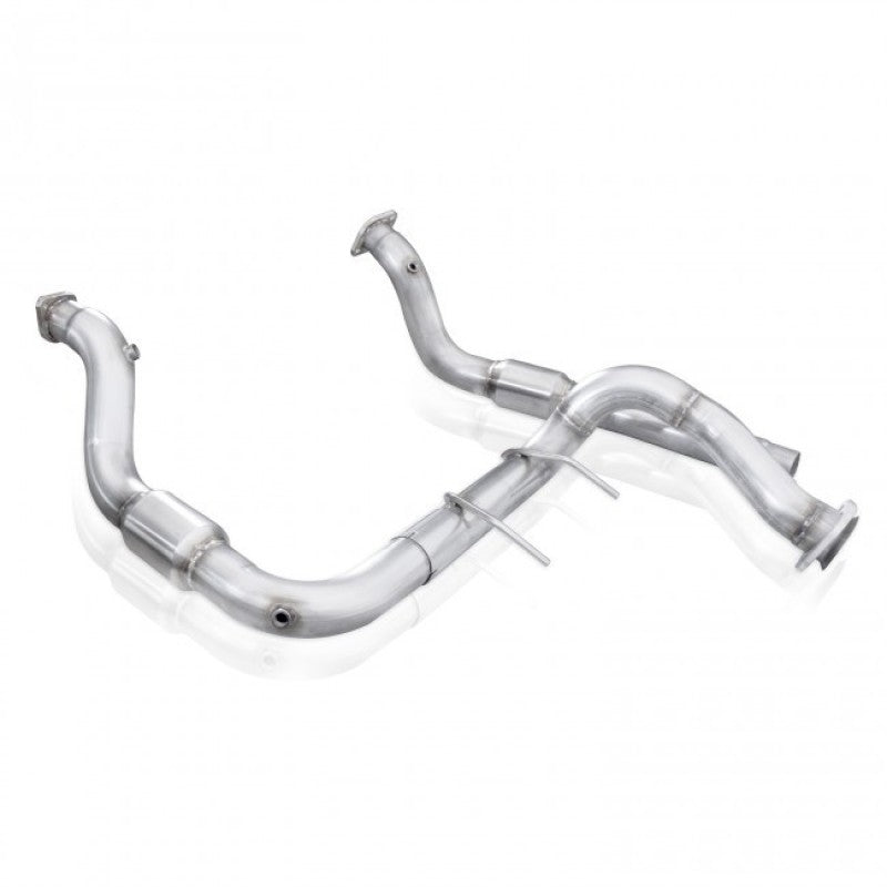 Stainless Works 2017 F-150 Raptor 3.5L 3in Downpipe High-Flow Cats Factory Connection Downpipes Stainless Works