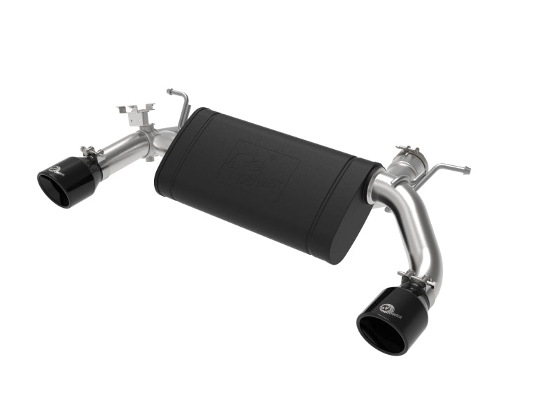 aFe MACHForce XP 3in to 2.5in 304 SS Axle-Back Exhaust w/ Black Tips 14-16 BMW M235i Axle Back aFe