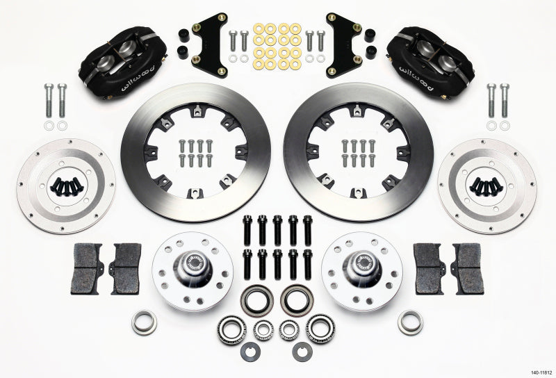 Wilwood Forged Dynalite Front Kit 12.19in 49-54 Chevy/53-62 Corvette (*Line Kit Needed*) Big Brake Kits Wilwood