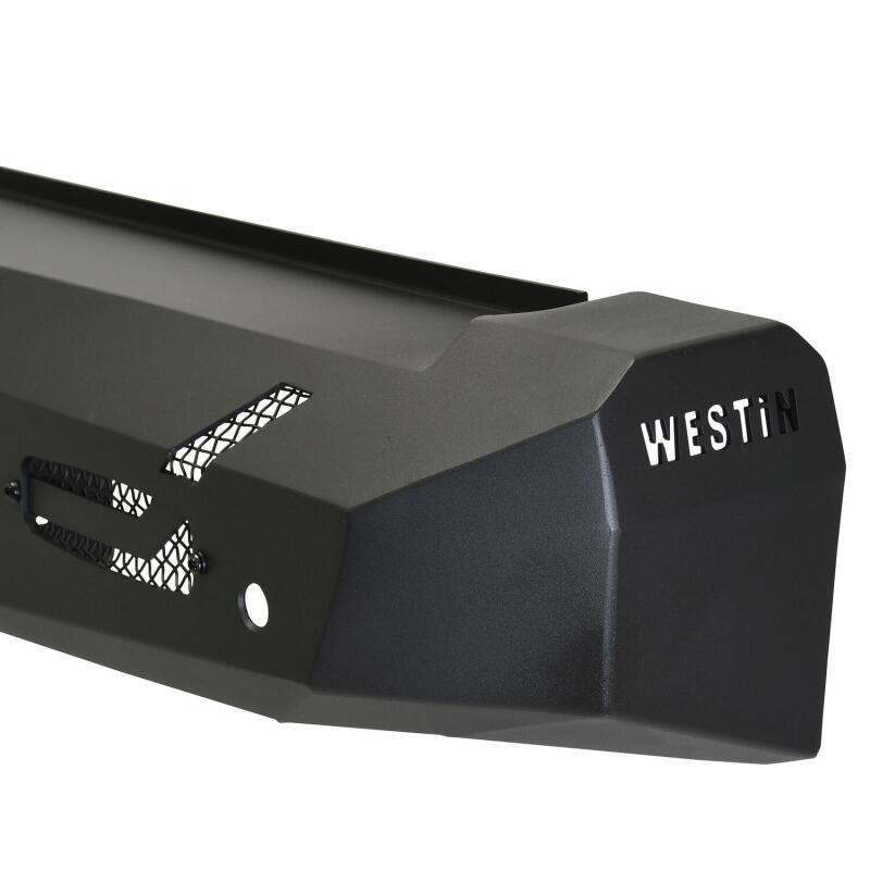 Westin 15-20 Ford F-150 Pro-Series Rear Bumper - Textured Black Bumpers - Steel Westin