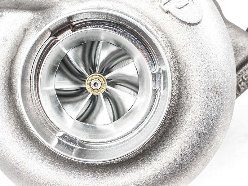 Forced Performance Mitsubishi Evo 9 Green FP54 Turbo Journal Bearing MHI Turbine Hsg w/18PSI WG Turbochargers Forced Performance