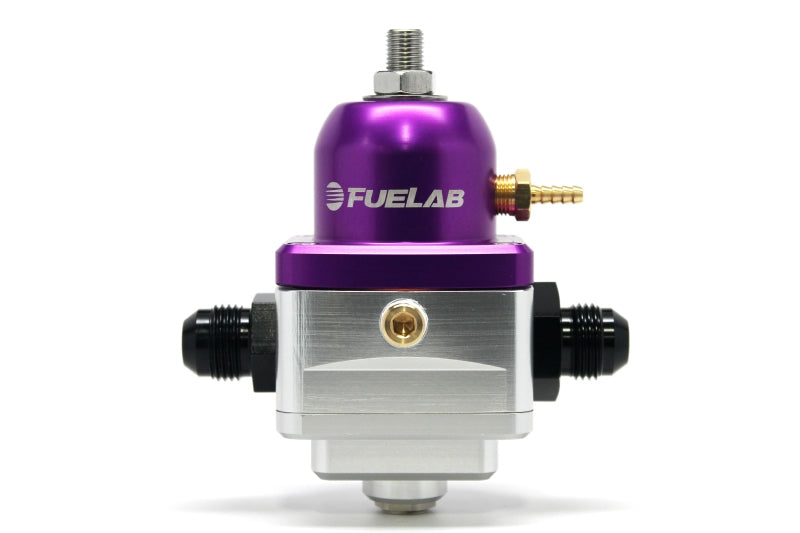 Fuelab 529 Electronic EFI Adjustable FPR (1) -6AN In (1) -6AN Return - Purple Fuel Pressure Regulators Fuelab