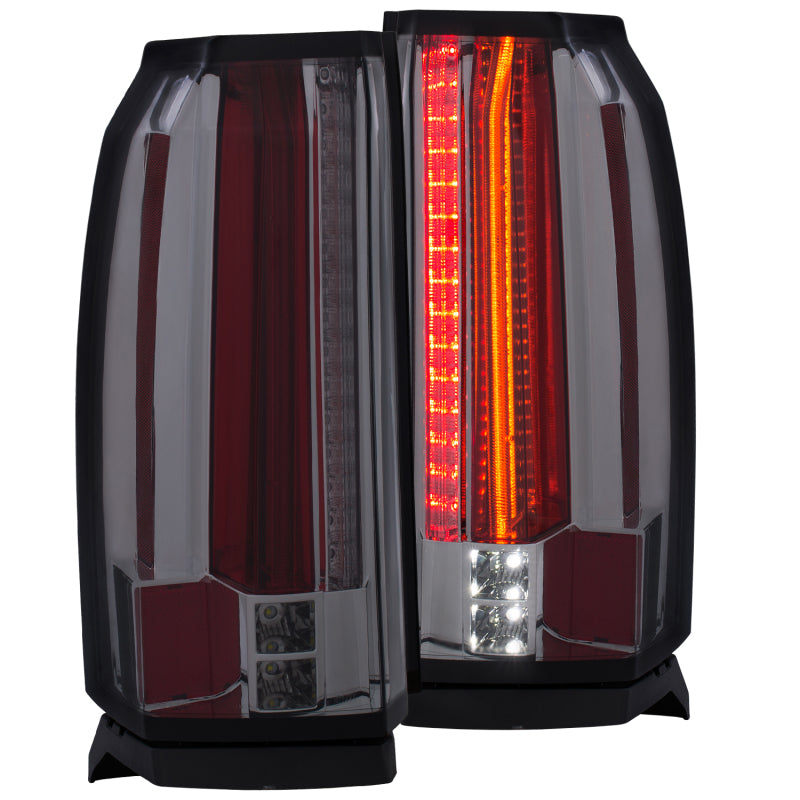 ANZO 2015-2017 Chevrolet Suburban/Tahoe LED Taillights Smoke Tail Lights ANZO