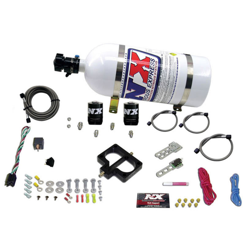 Nitrous Express Dodge TBI (Magnum) Nitrous Plate Kit (Magnum Engine) w/10lb Bottle Nitrous Systems Nitrous Express