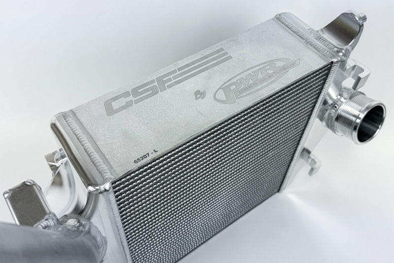 CSF 2020+ Audi SQ7 / SQ8 High Performance Intercooler System - Raw Aluminum Intercoolers CSF